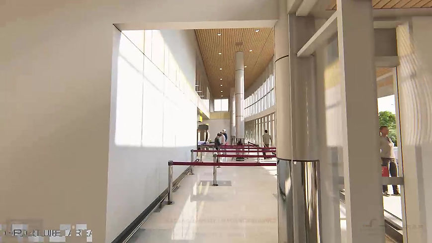 Madang Air Terminal Animation